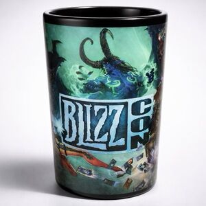 BlizzCon 2015 Exclusive Mug | Overwatch WoW Illidan Tracer Hearthstone Mug